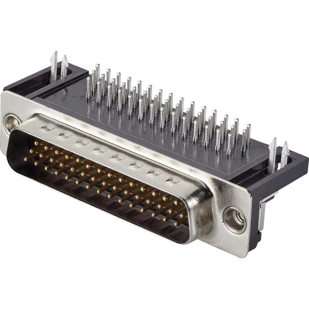 D-SUB letva s muškim kontaktima 90 ° broj polova: 44 priključak za tiskanu pločicu FCI D-SUB 1 kom. slika