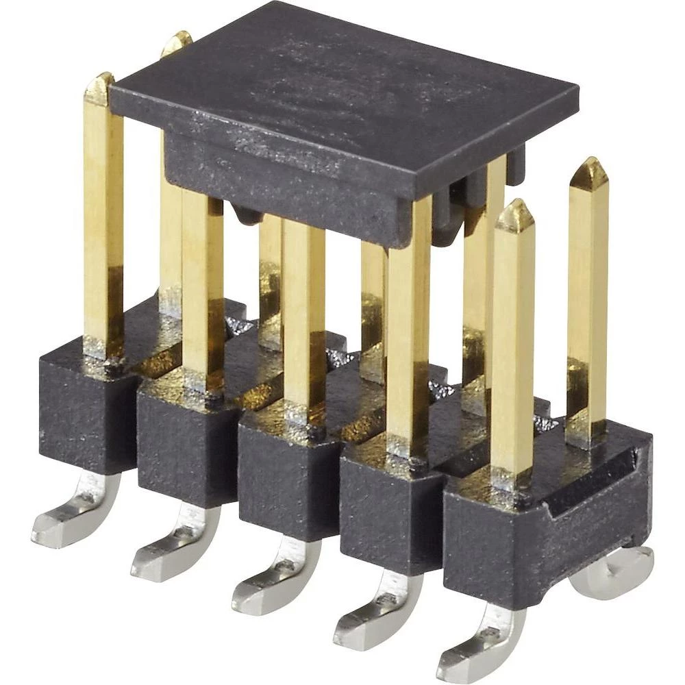 Letva s muškim kontaktima, (standardna) broj redova: 2 broj polova: na red: 7 FCI 95278-101A14LF 1 kom. slika