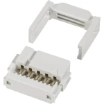 Konektor sa vratnicom, značajke konektora: sa zaštitom od potezanja, mjere rastera: 2.54 mm ukupan broj polova: 10 FCI 1 kom.