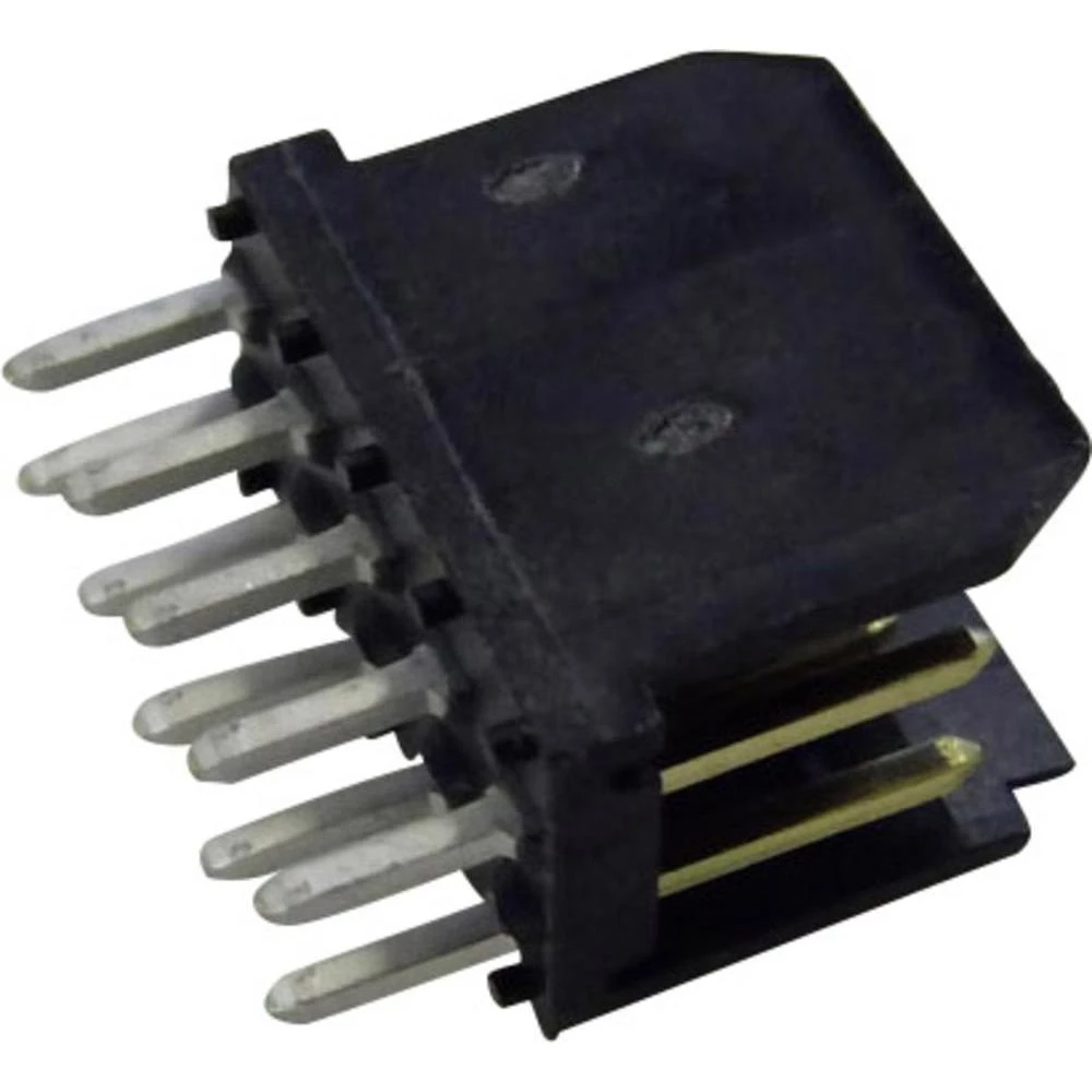 Letva s muškim kontaktima, (standardna) ukupan broj polova: 8 FCI 76385-304LF mjere rastera: 2.54 mm 1 kom. slika