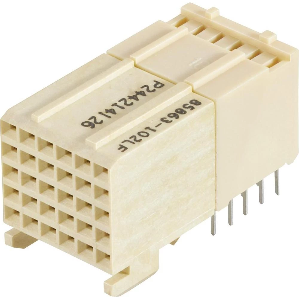 Letva sa ženskim kontaktima, (standardna) ukupan broj polova: 24 FCI 88945-102LF mjere rastera: 2 mm 1 kom. slika