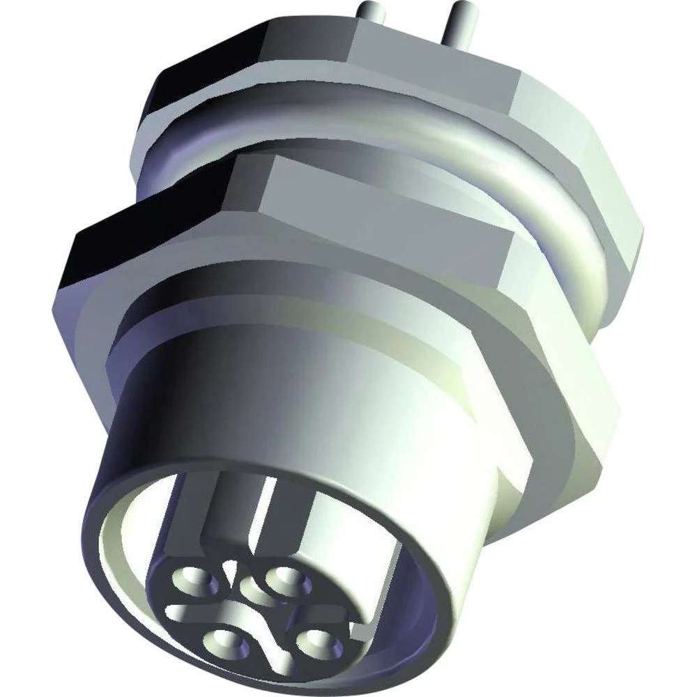Aktuatorsko-senzorski utični konektor M12, ugradbena utičnica 4-2271143-2 TE Connectivity sadržaj: 1 kom. slika