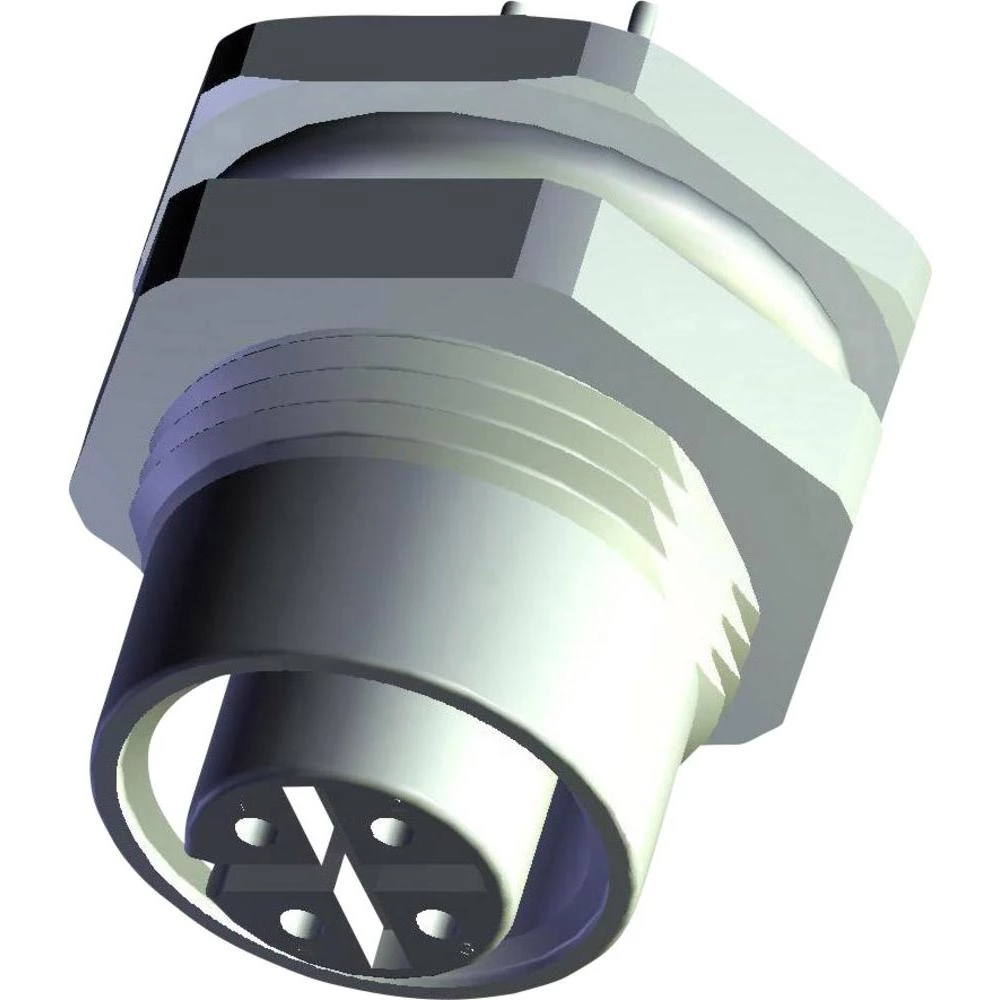 Aktuatorsko-senzorski utični konektor M12, ugradbena utičnica 3-2271144-2 TE Connectivity sadržaj: 1 kom. slika