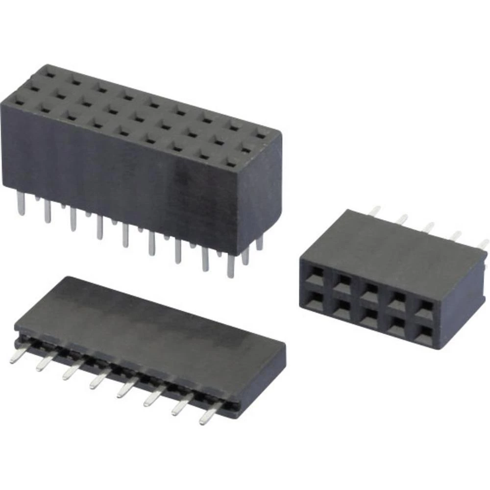 Letva sa ženskim kontaktima, (standardna) broj redova: 1 broj polova: na red: 20 W & P Products 157-20-1-00 1 kom. slika