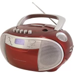 Soundmaster SCD6900 UKW/MW CD-player, kasetofon, CD-radio, džepni radio, UKW, crvene boje