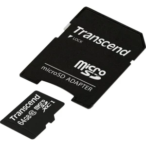 microSDXC-kartica 64 GB Transcend Premium Class 10, UHS-I uklj. SD-adapter slika