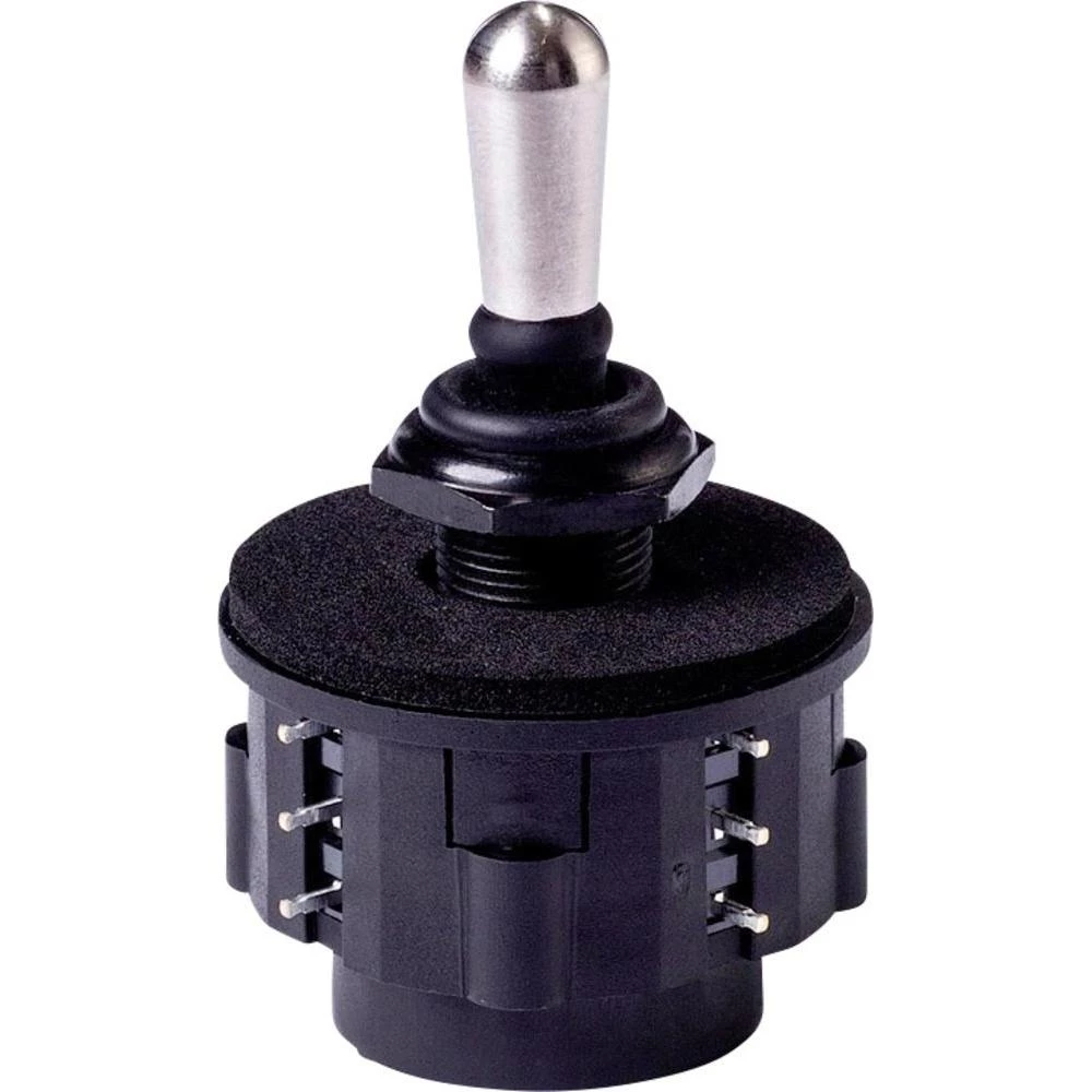 Upravljačka ručka 125 V/AC ravna ručka, lemni prsten IP67 APEM NZBB2135 1 kom. slika