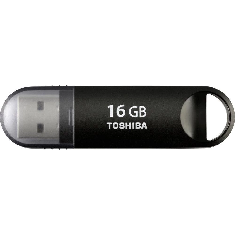 USB-ključ 16 GB Toshiba TransMemory™-MX U361 crne boje THN-U361K0160M4 USB 3.0 slika