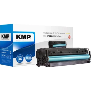 KMP toner, zamenjuje HP 305A, CE410A crna boja 2200 stranica H-T196 slika