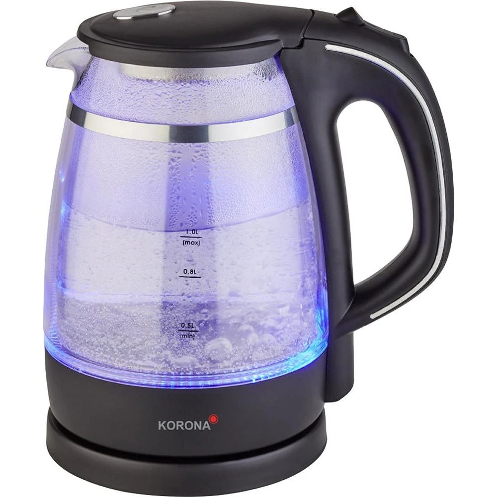 Kuhalo za vodu bez žice Korona crna slika