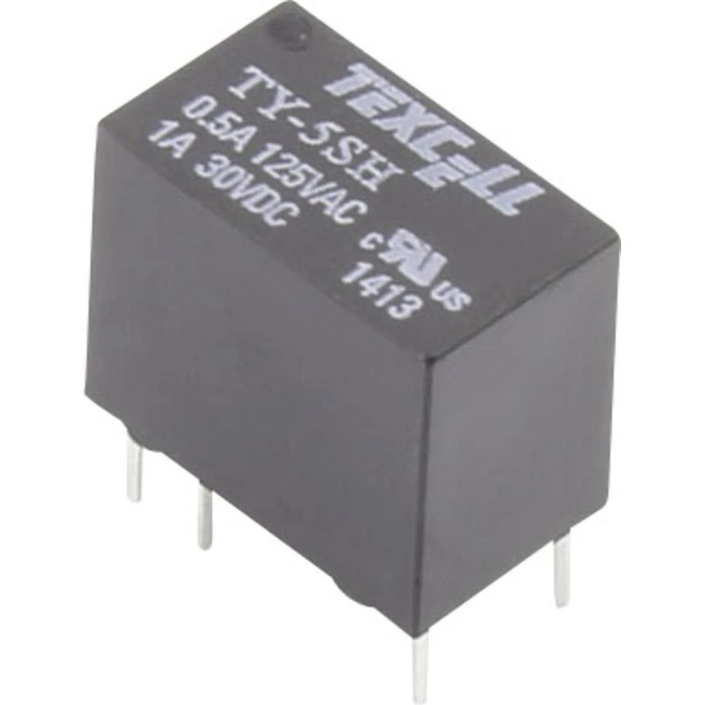 Relej za tiskanu pločicu 5 V/DC 2 A 1 preklopni Texcell TY-5SH 1 kom. slika