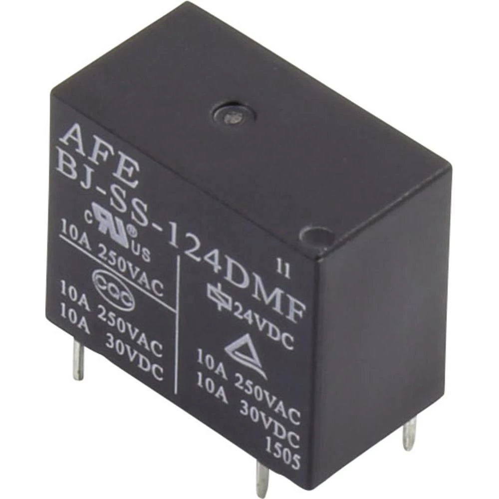 Relej za tiskanu pločicu 24 V/DC 10 A 1 radni kontakt AFE BJ-SS-124DMF 1 kom. slika