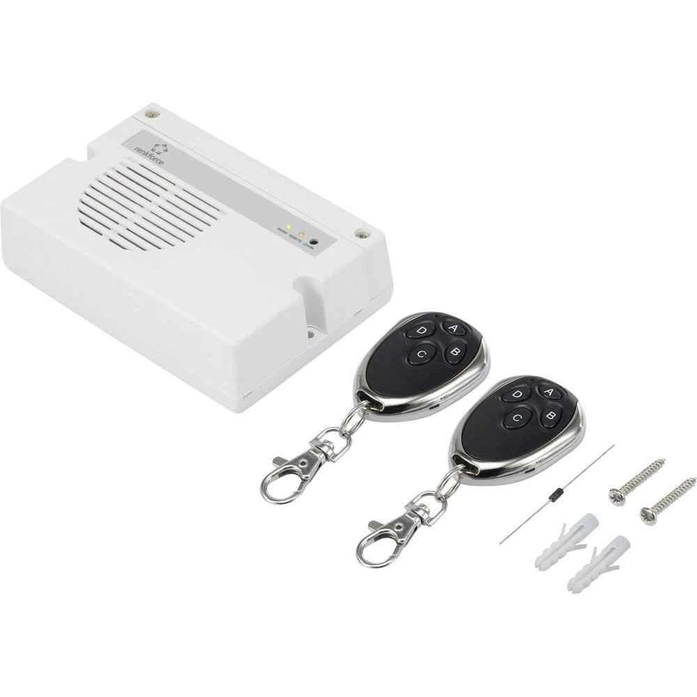 4-kanalni sustav daljinskog upravljanja 433 MHz 2 daljinskih upravljača, frekvencija 433 Mhz domet maks. (na otvorenom) 50 m ras slika