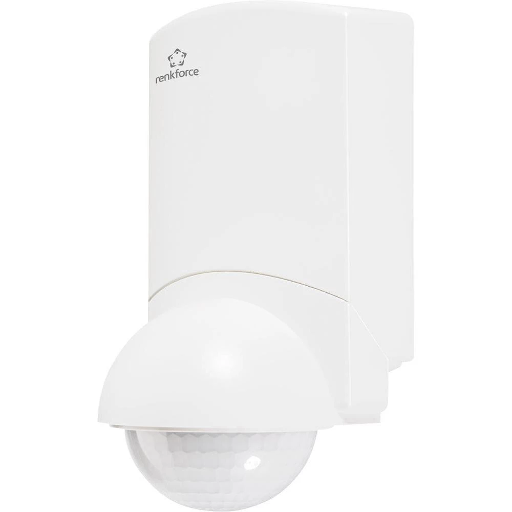 PIR alarm pokreta na zidu 1362922 renkforce 360 ° relej bijela IP55 slika
