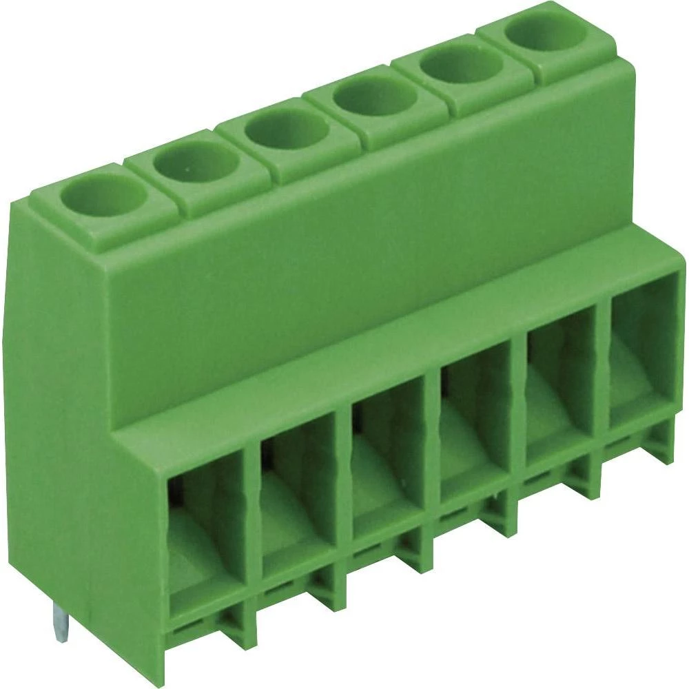 Vijčane spojke-blok 10.00 mm broj polova: 3 MH140-635M803 zelene boje 1 kom. slika