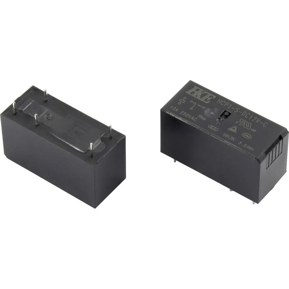 Relej za tiskanu pločicu 5 V/DC 12 A 1 preklopni HKE HCP1-S-DC5V-C 1 kom. slika