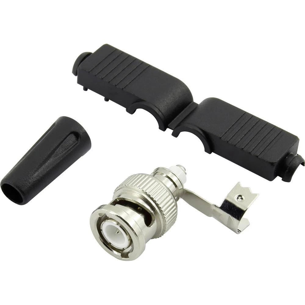 BNC utični konektor, utikač, kutni, 1 kom. slika