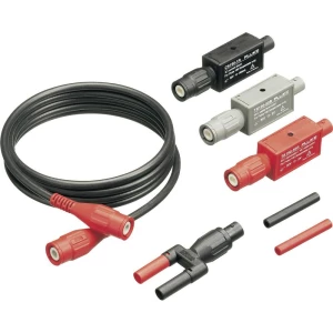 BNC set mjernih kablova [ BNC-utikač - BNC-utičnica] crvene, crne boje Fluke MA190 slika