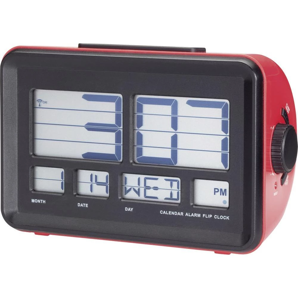 Bežična budilica s preklopivim brojevima A531 renkforce broj alarma 1 slika