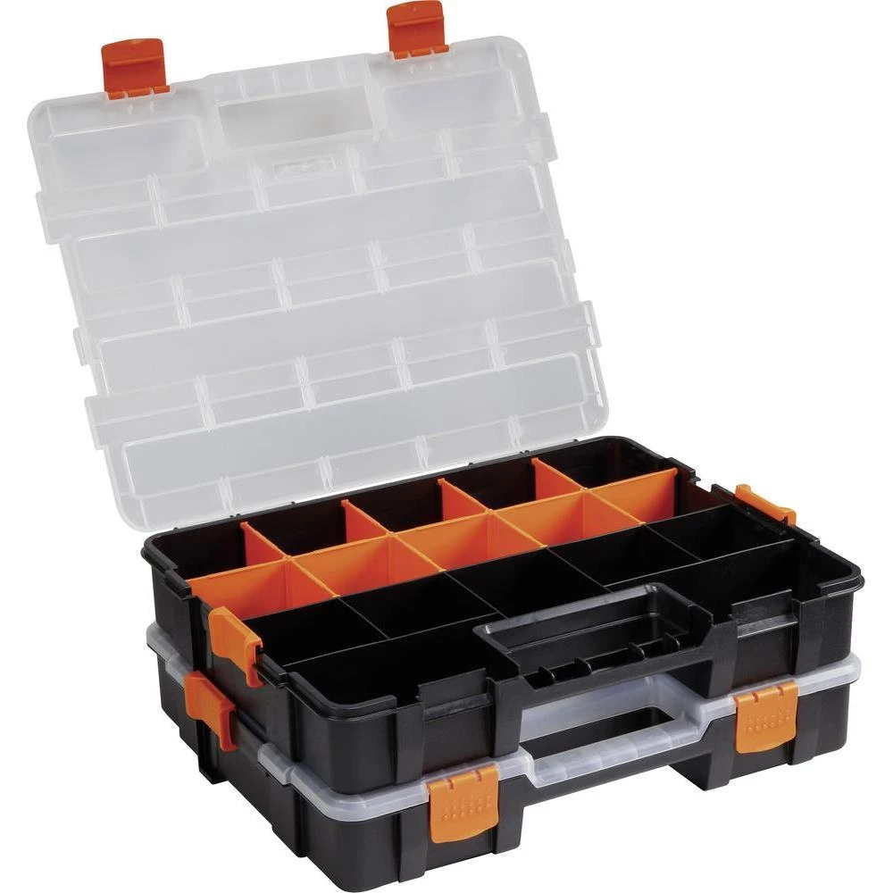 Sortirni kovčeg (D x Š x V) 375 x 290 x 67 mm Basetech br. pretinaca: 15 varijabilna podjela slika