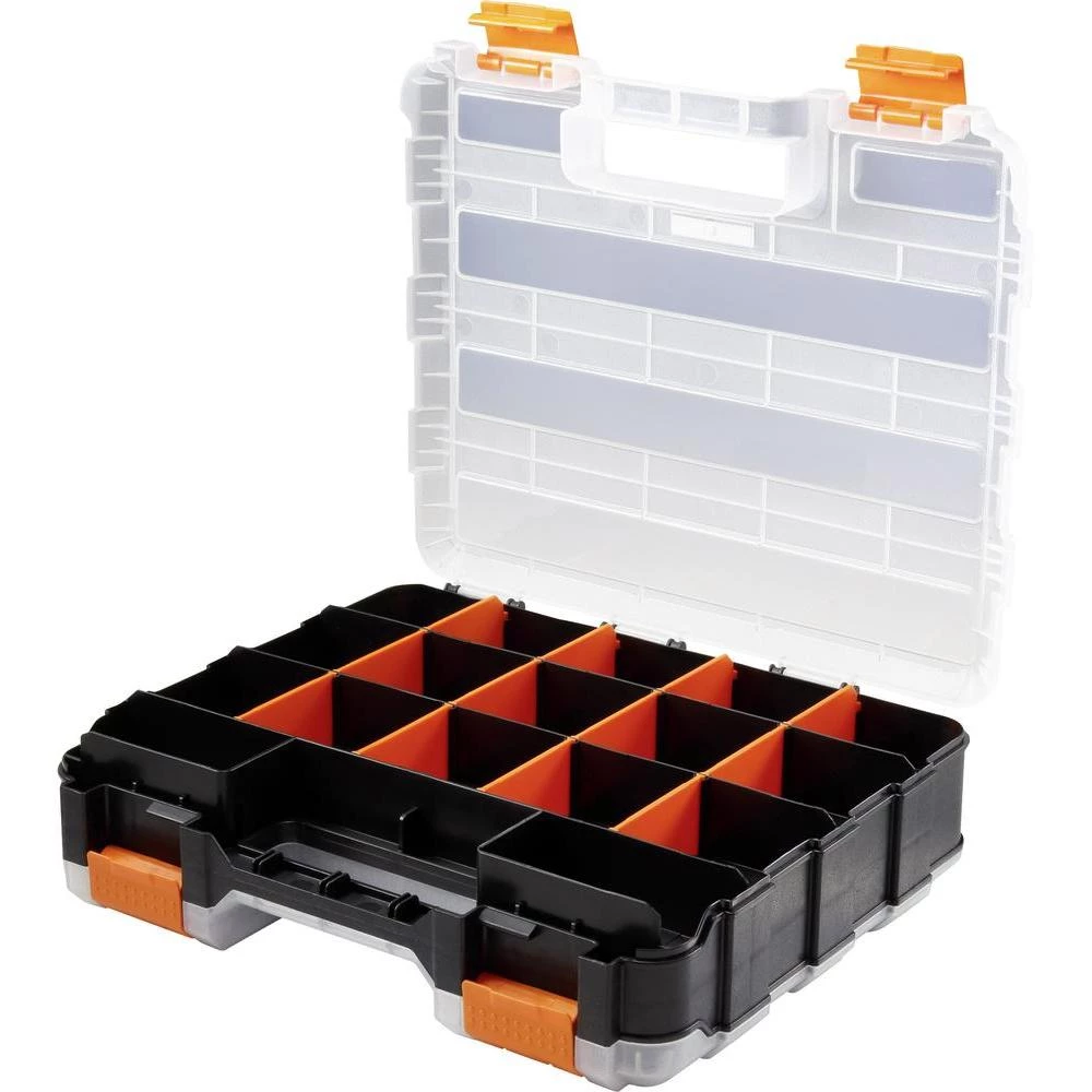 Sortirni kovčeg (D x Š x V) 330 x 280 x 90 mm Basetech br. pretinaca: 30 dvostrana, varijabilna podjela slika