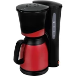 Aparat za kavu EFBE Schott SC KA 520.1 R crne/crvene boje, zapremina šalica: 8 termo vrč