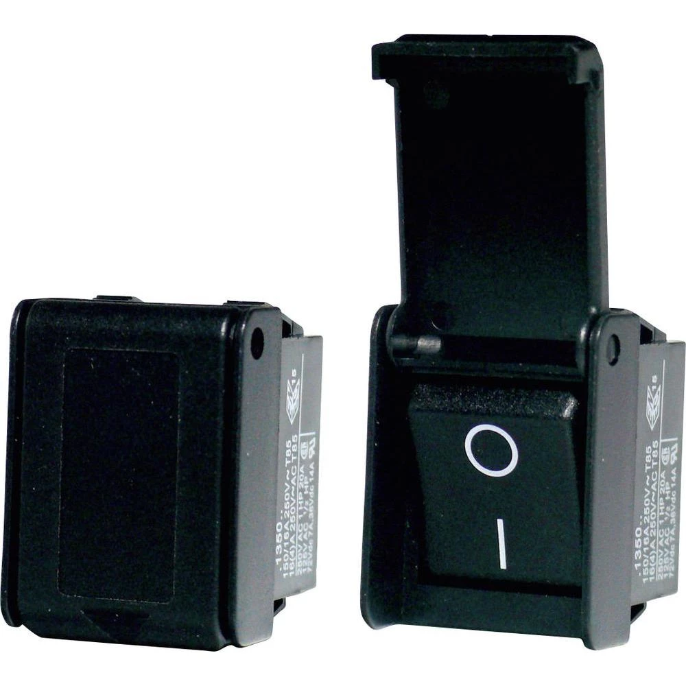 Klecni prekidač 250 V 16 A 1 x isklop/uklop Arcolectric C1350AHAAB zaporni 1 kom. slika