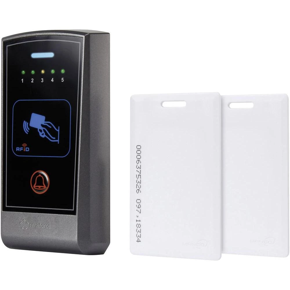 Transponderski pristupni sustav renkforce 12 V/DC IP55 ugradnja na zid slika