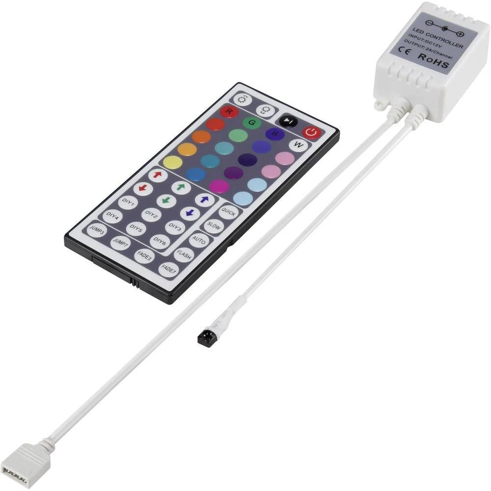 RGB kontroler boja sa IR daljinskim upravljačem ZJ-IRL62 slika