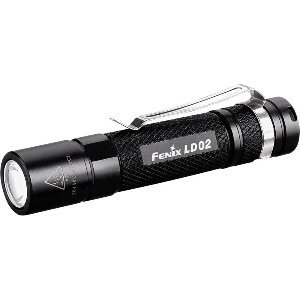 LED mini džepna svjetiljka LD02 Fenix na baterije 100 lm 16 g crna slika
