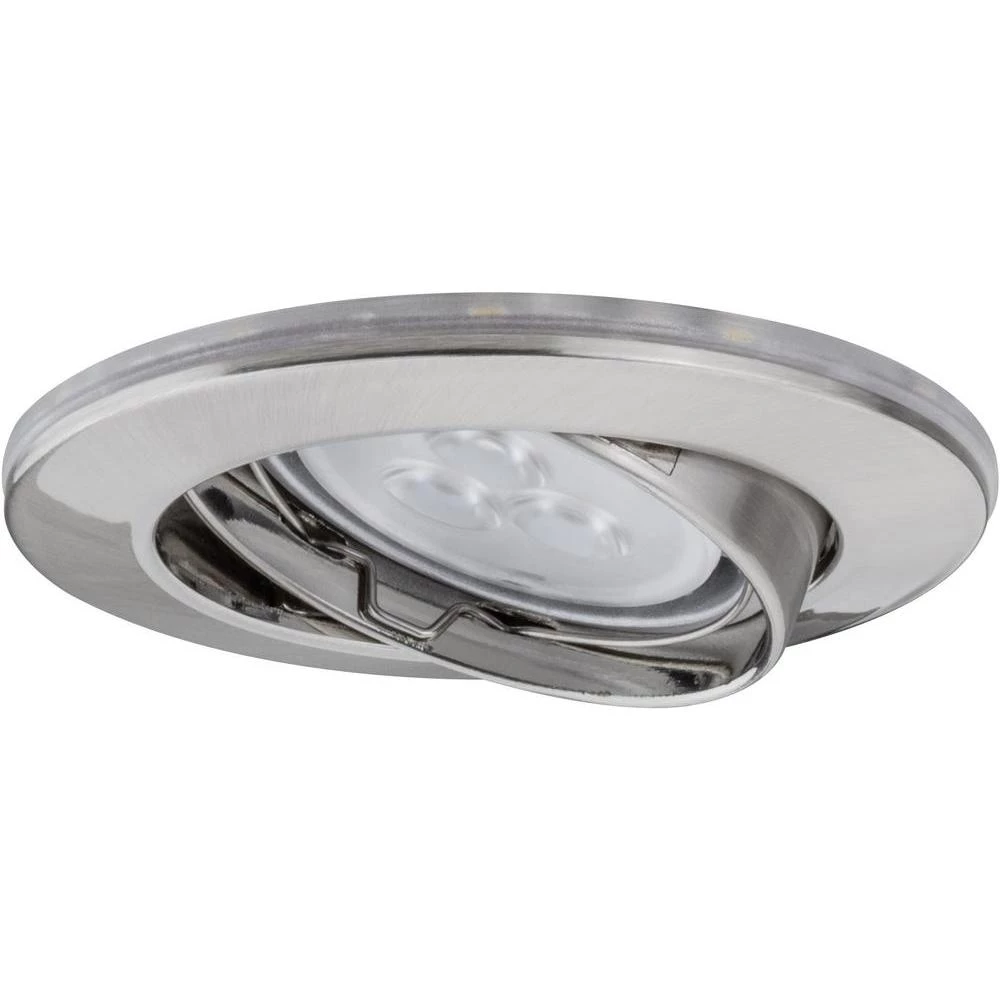 Ugradbena svjetiljka 93800 Paulmann GU10 13.5 W željezo (brušeno) komplet od 3 komada slika