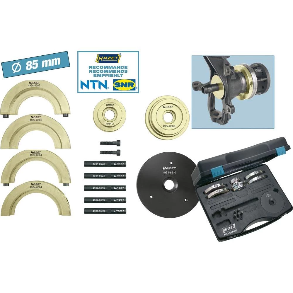 Asortiman potpornih prstena 4934-8505/3 Hazet slika