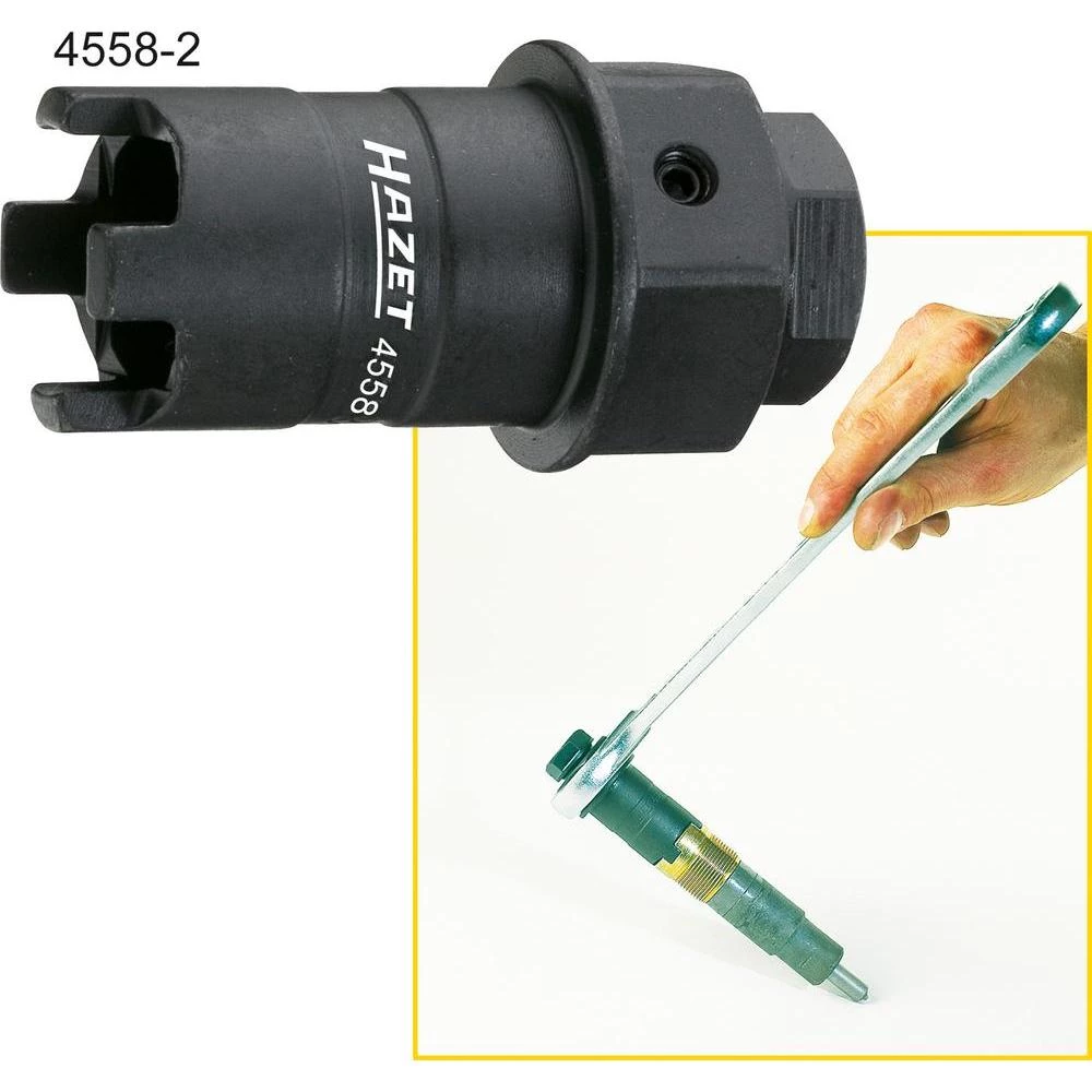 Klinasti ključ za tlačne matice 4558-2 Hazet slika