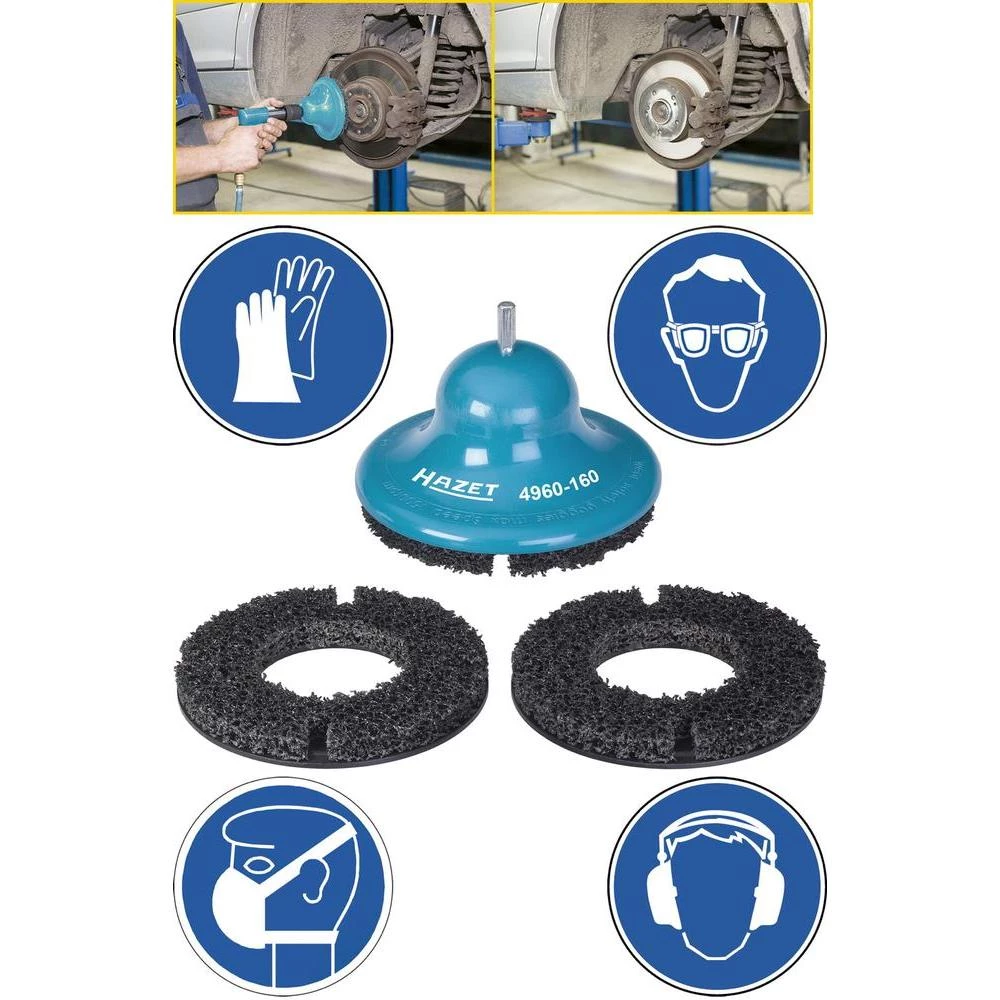 Brusilica za glavčinu kotača 4960-160/4 Hazet slika