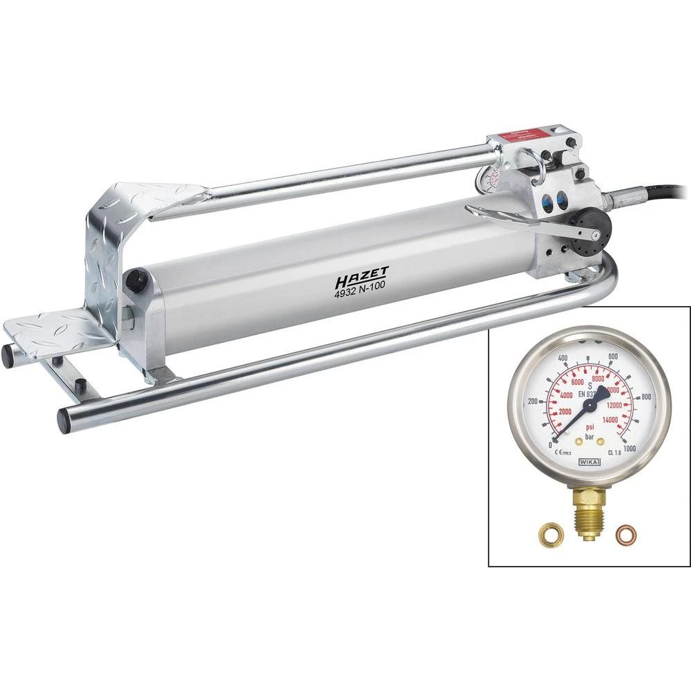 Hidraulička dvostupanjska nožna pumpa 4932N-100 Hazet mehanička slika