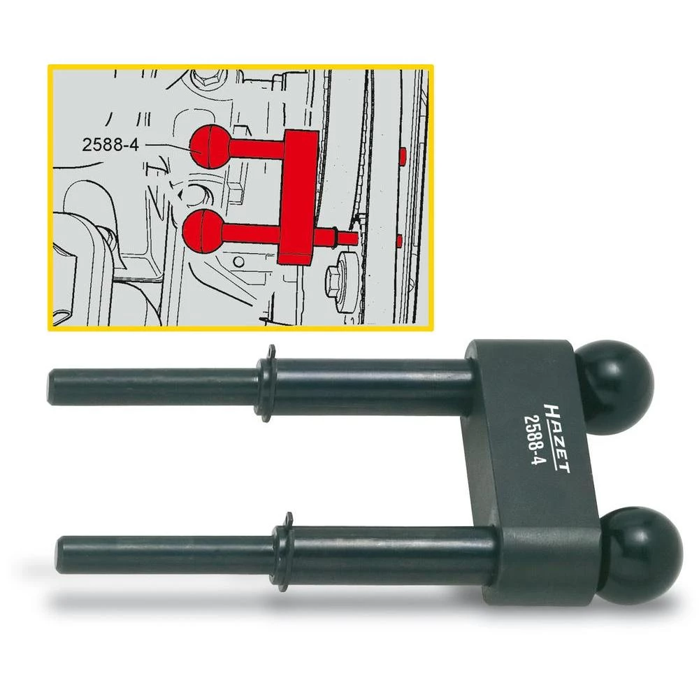 Alat za uglavljenje bregastog vratila 2588-4 Hazet slika