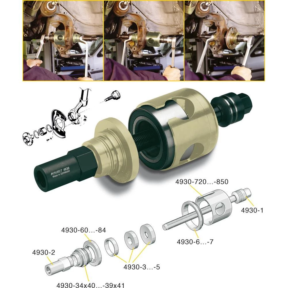 Čahura za centriranje 4930-43X45 Hazet slika