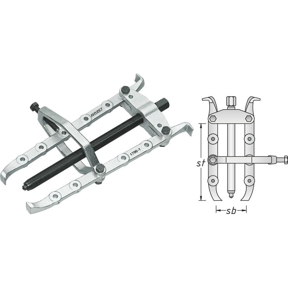 Unutrašnji alat za izvlačenje 1796-3 Hazet slika