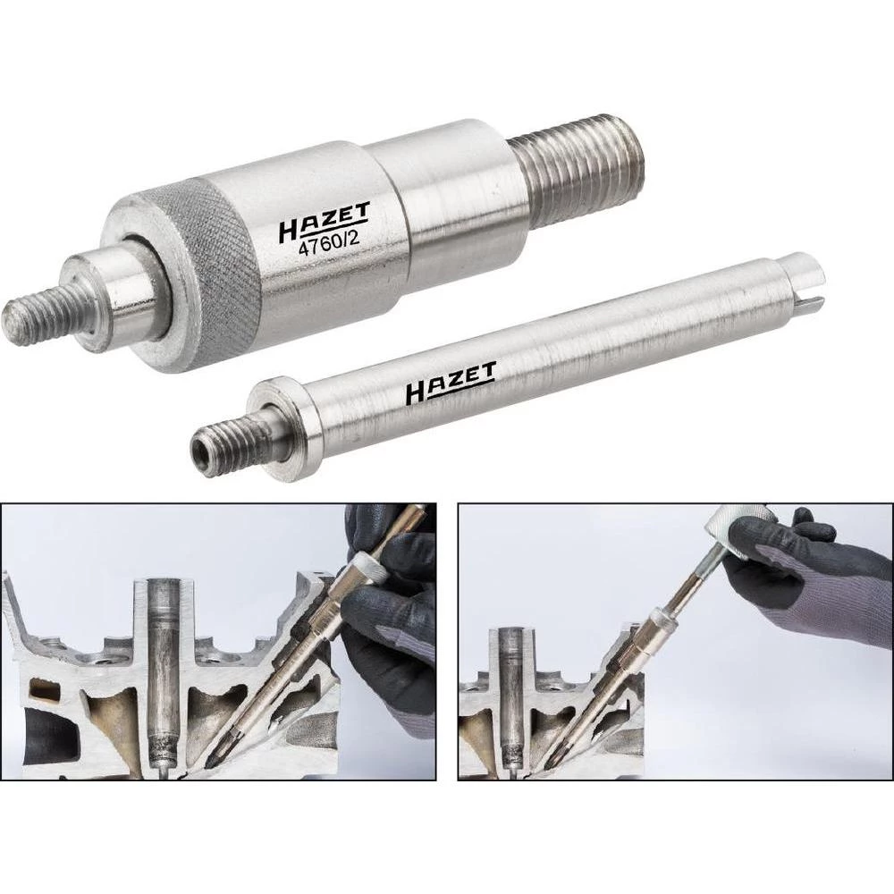 Komplet za izvlačenje svjećica s čahurom 4760/2 Hazet 5 mm slika