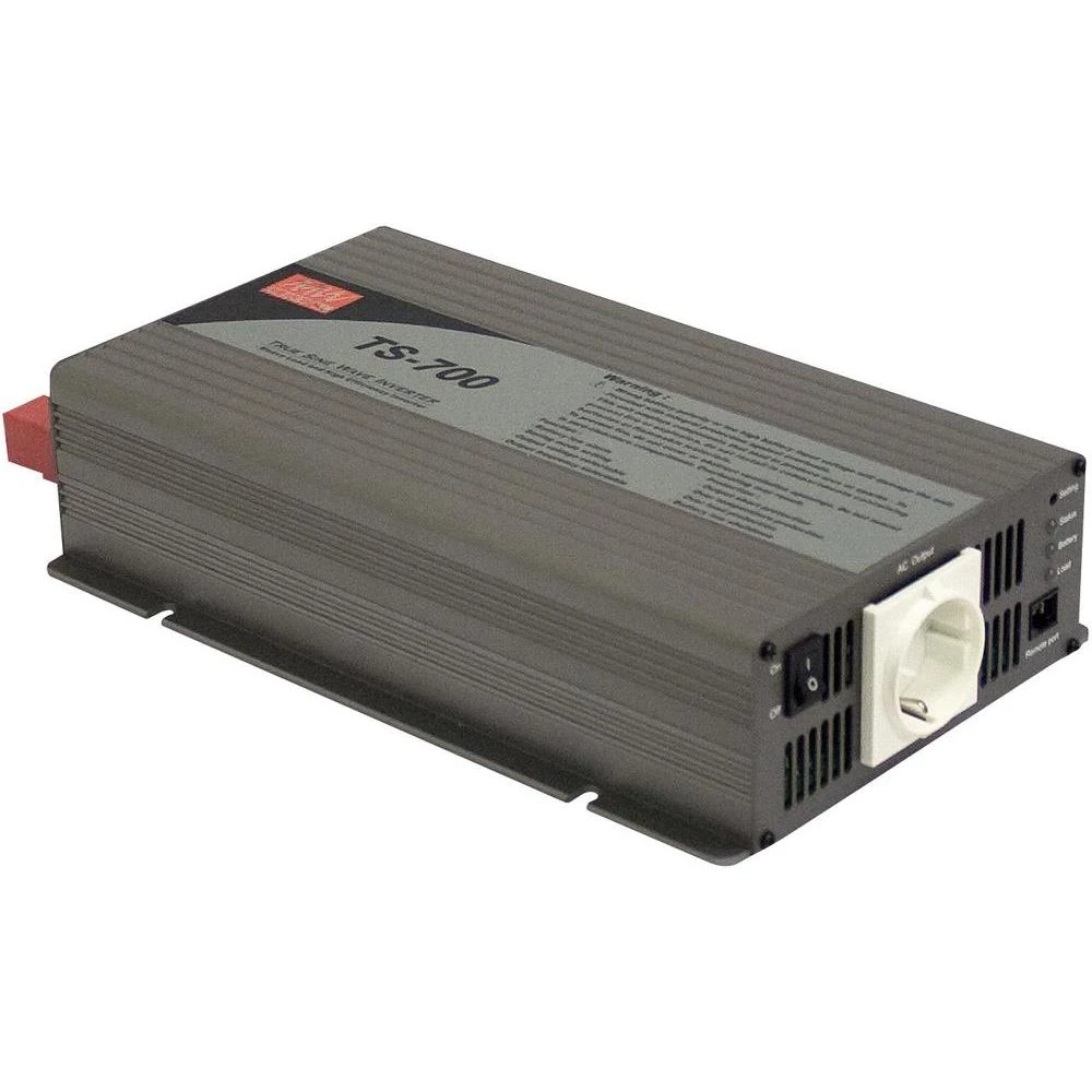 Izmjenjivač TS-700-224B Mean Well 700 W 24 V/DC 21 - 30 V/DC navojne stezaljke šuko utičnica slika