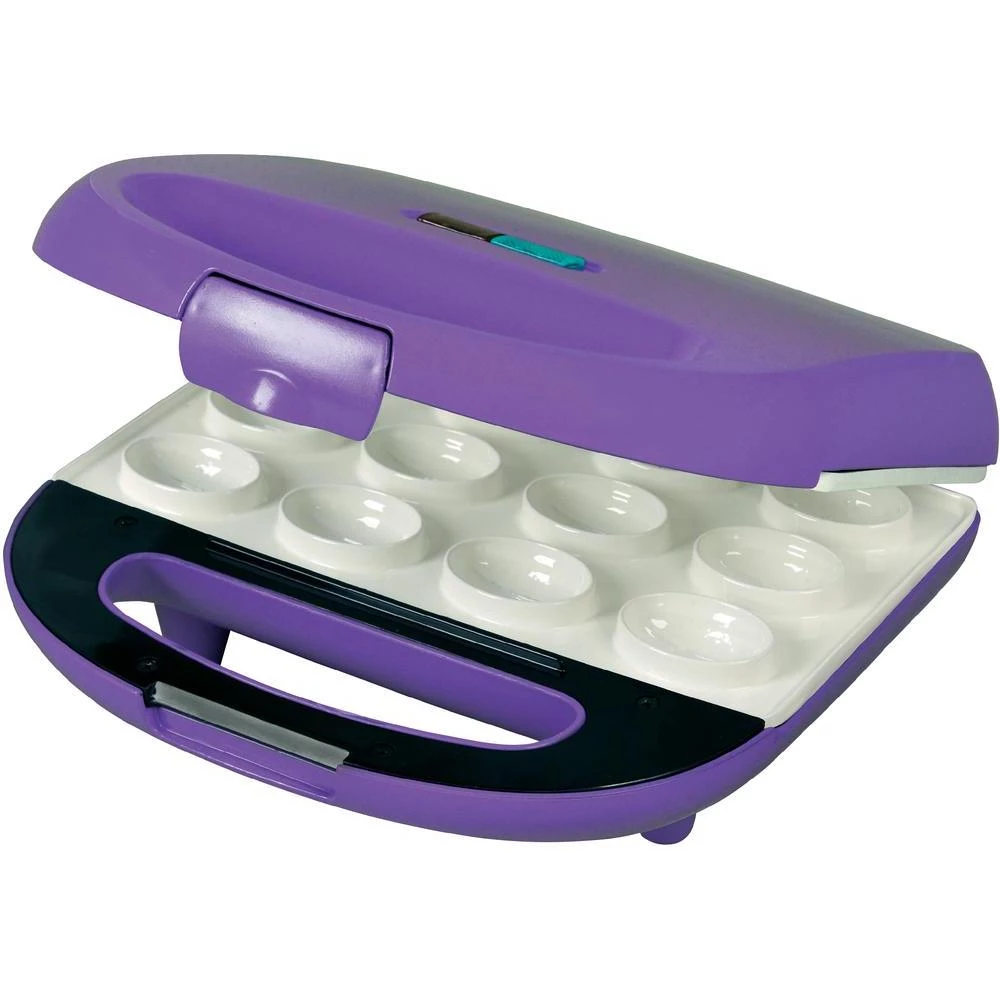 Aparat za pečenje peciva u obliku polovine oraha EFBE Schott SC ZN 1.2 ljubičaste boje slika