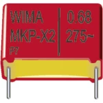 MKP-folijski kondenzator, radijalno ožičen 0.68 µF 1600 V/DC 20 % 37.5 mm (D x Š x V) 41.5 x 20 x 39.5 mm Wima SNMPT036807