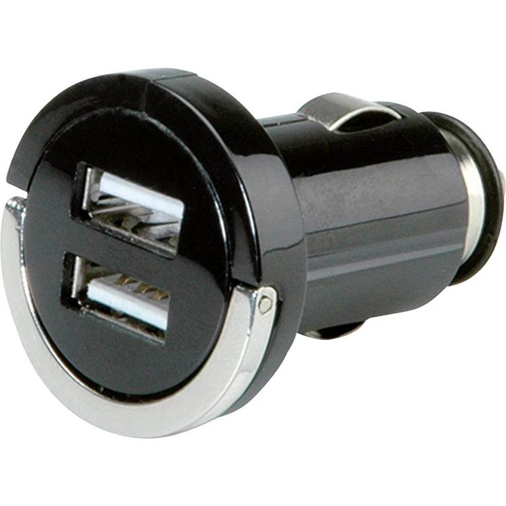 Value  19.99.1059 USB punjač osobno vozilo Izlazna struja maks. 2100 mA 2 x USB slika