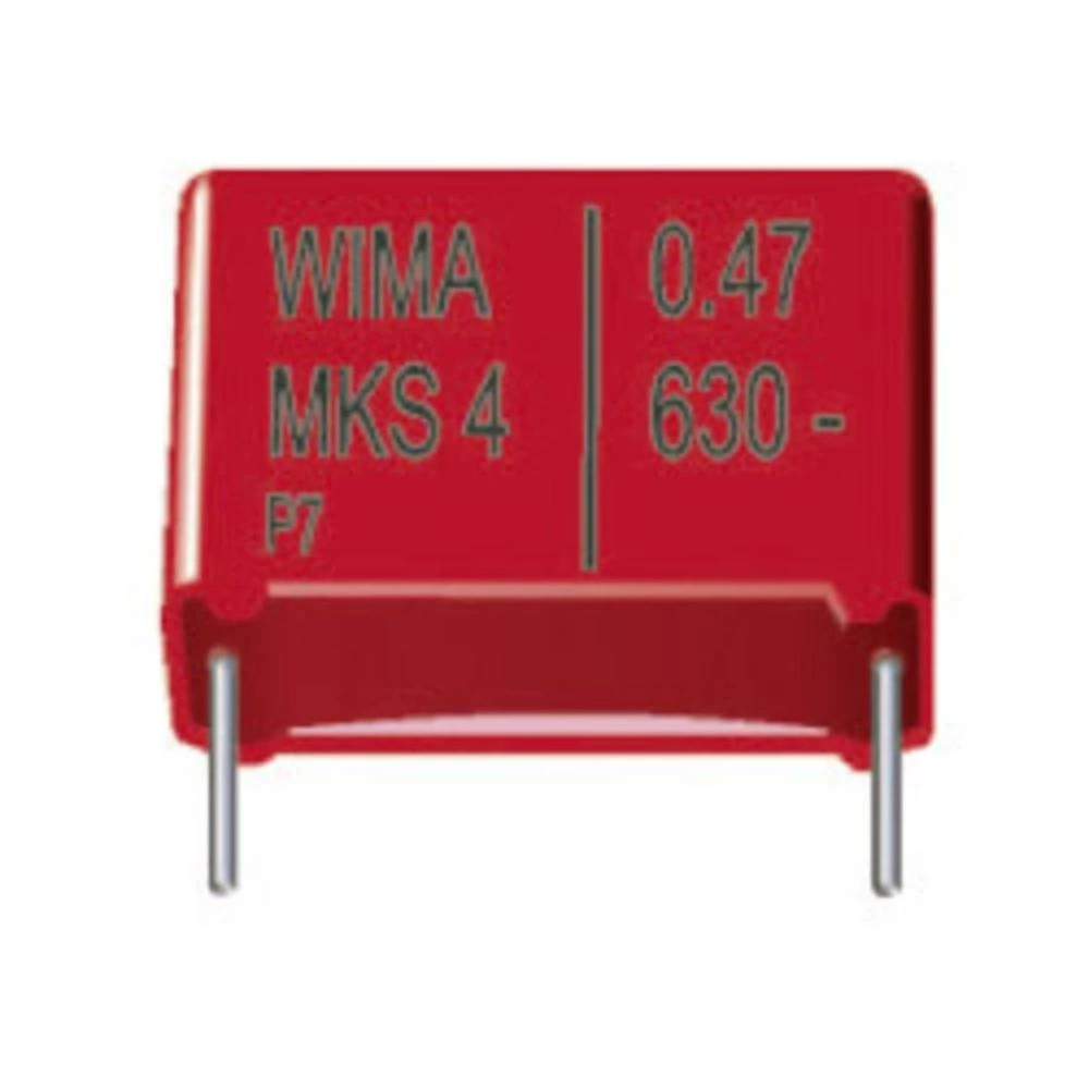 MKS-folijski kondenzator, radijalno ožičen 0.22 µF 2000 V/DC 10 % 37.5 mm (D x Š x V) 41.5 x 17 x 29 mm Wima MKS4U032207E0 slika