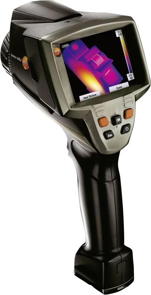 Toplinska kamera testo testo 882 + senzor vlage -30 do 350 °C 320 x 240 piksela 33 Hz slika