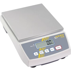 Precizna vaga Kern PCB 6000-1 opseg mjerenja (maks.) 6 kg mogućnost očitanja 0.1 g strujno i akumulatorsko napajanje, srebrna slika