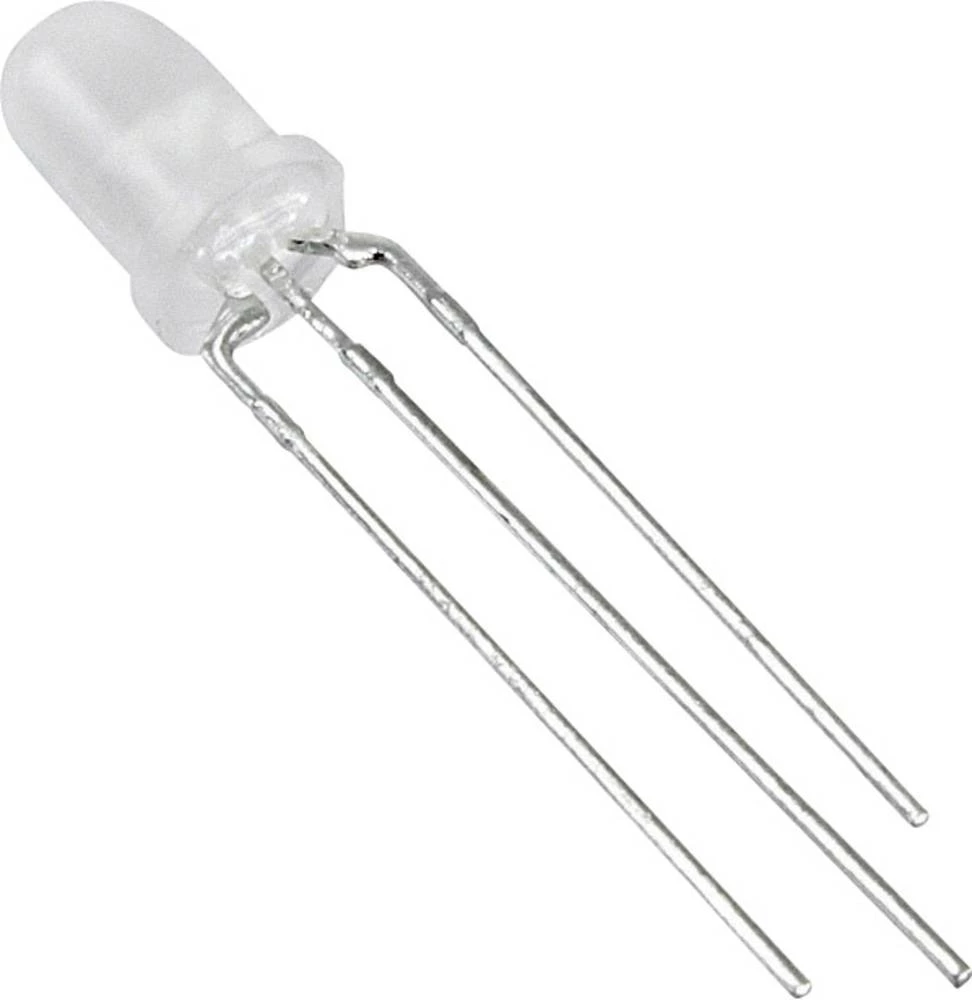 Ožičana LED dioda, crvena, zelena, okrugla 5 mm 700 mcd, 200 mcd 60 ° 20 mA, 20 mA 2 V, 2.1 V LUMEX SSL-LX5099SISUGW slika