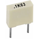 Poliester kondenzator, radijalno ožičen 22 nF 100 V 10 % 5 mm (D x Š x V) 7.2 x 2.5 x 6.5 Kemet R82EC2220AA50K+ 1 kos