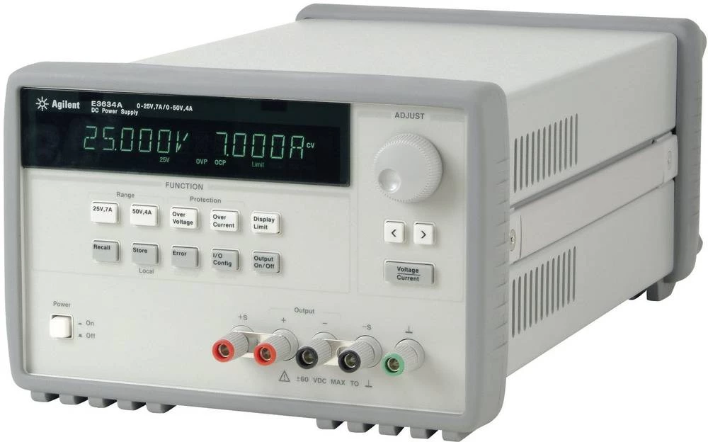 Kalib. ISO-Laboratorijski naponski uređaj, podesivi Keysight Technologies E3634A 0 - 25 V/DC 0 - 7 A 200 W broj izlaza 2 x slika