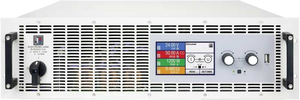 Kalib. ISO-Elektroničko opterečenje EA Elektro-Automatik EA-ELR 9250-210 3U 250 V/DC 210 A 10500 W slika
